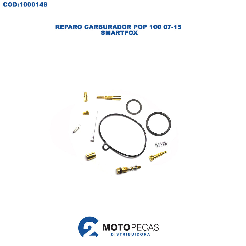 Reparo Carburador POP100 07/15 Smartfox