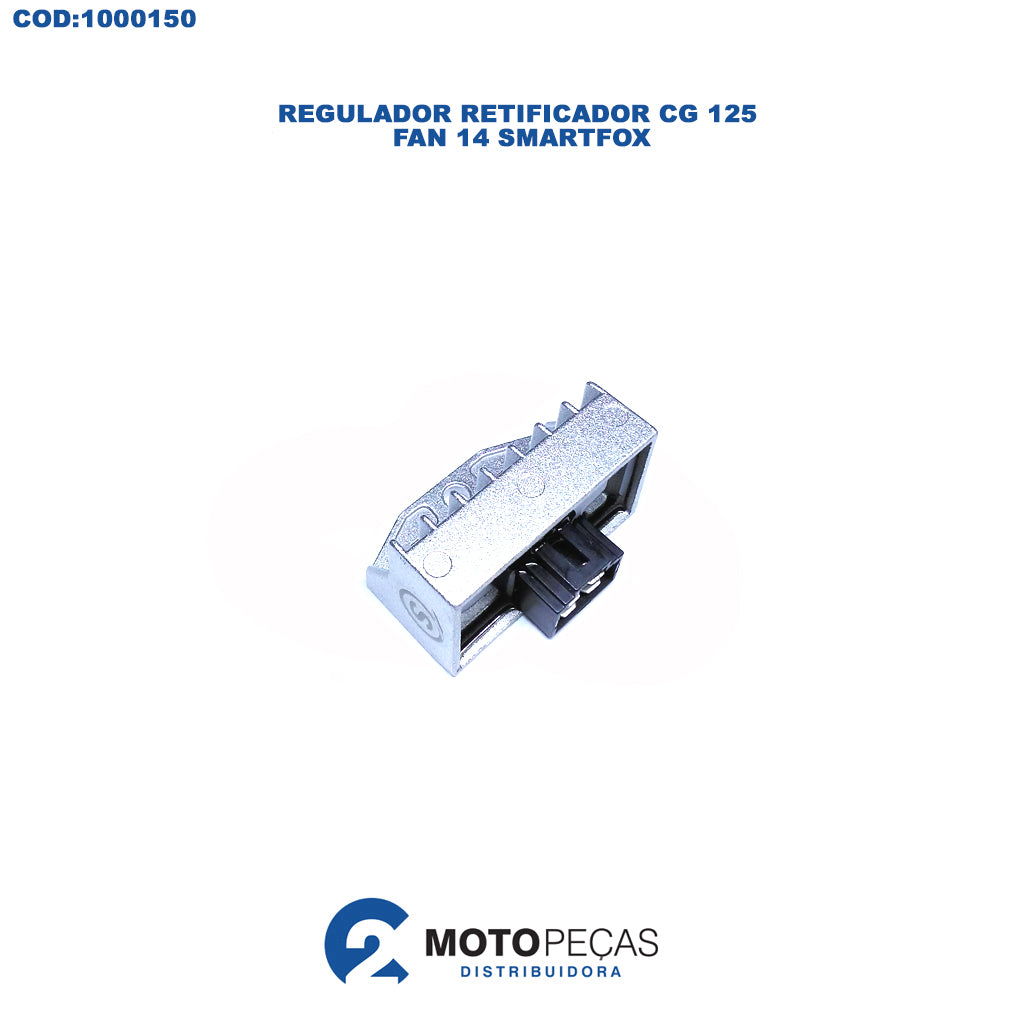 Regulador Retificador CG 125 Fan 14 Smartfox