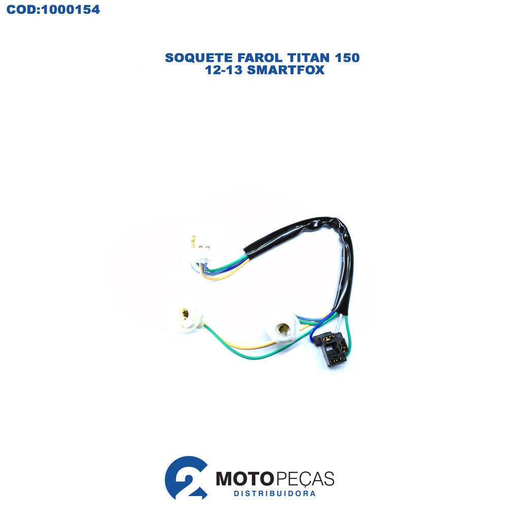 Soquete Farol Titan 150 12/13 Smartfox