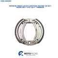 Patim de Freio 0,50 D/T CRYPTON/ Factor 125 09 T/ Fazer 250 T/ XTZ 125 T / Fabreck