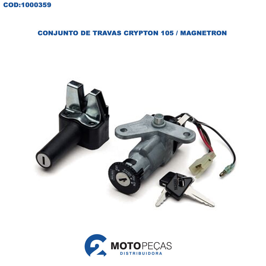 Conjunto de Travas Crypton 105 / Magnetron
