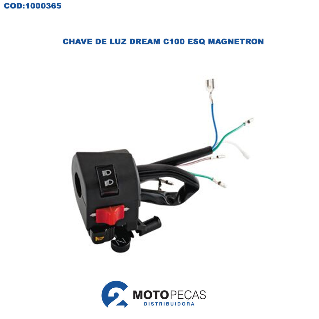 Chave de Luz Dream C100 Esq / Magnetron
