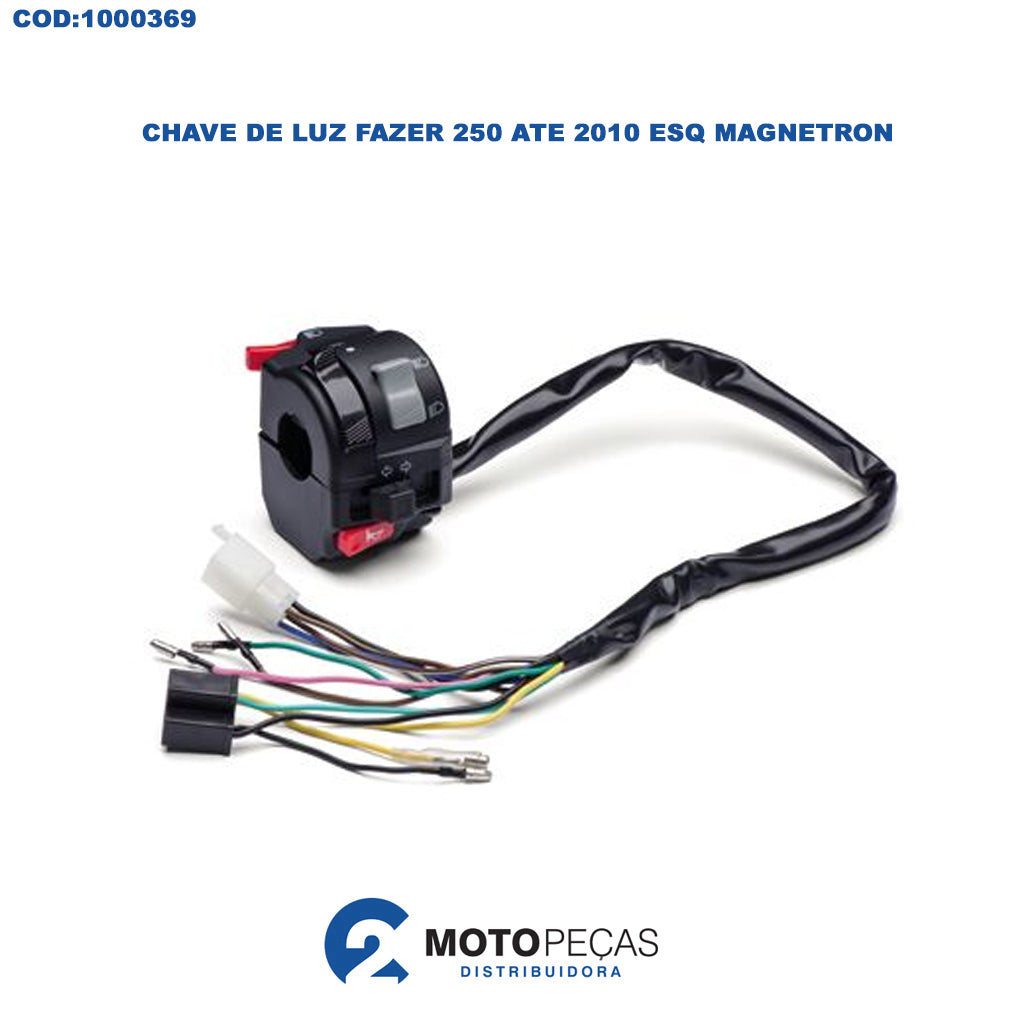Chave de Luz Fazer 250 Ate 2010 Esq / Magnetron