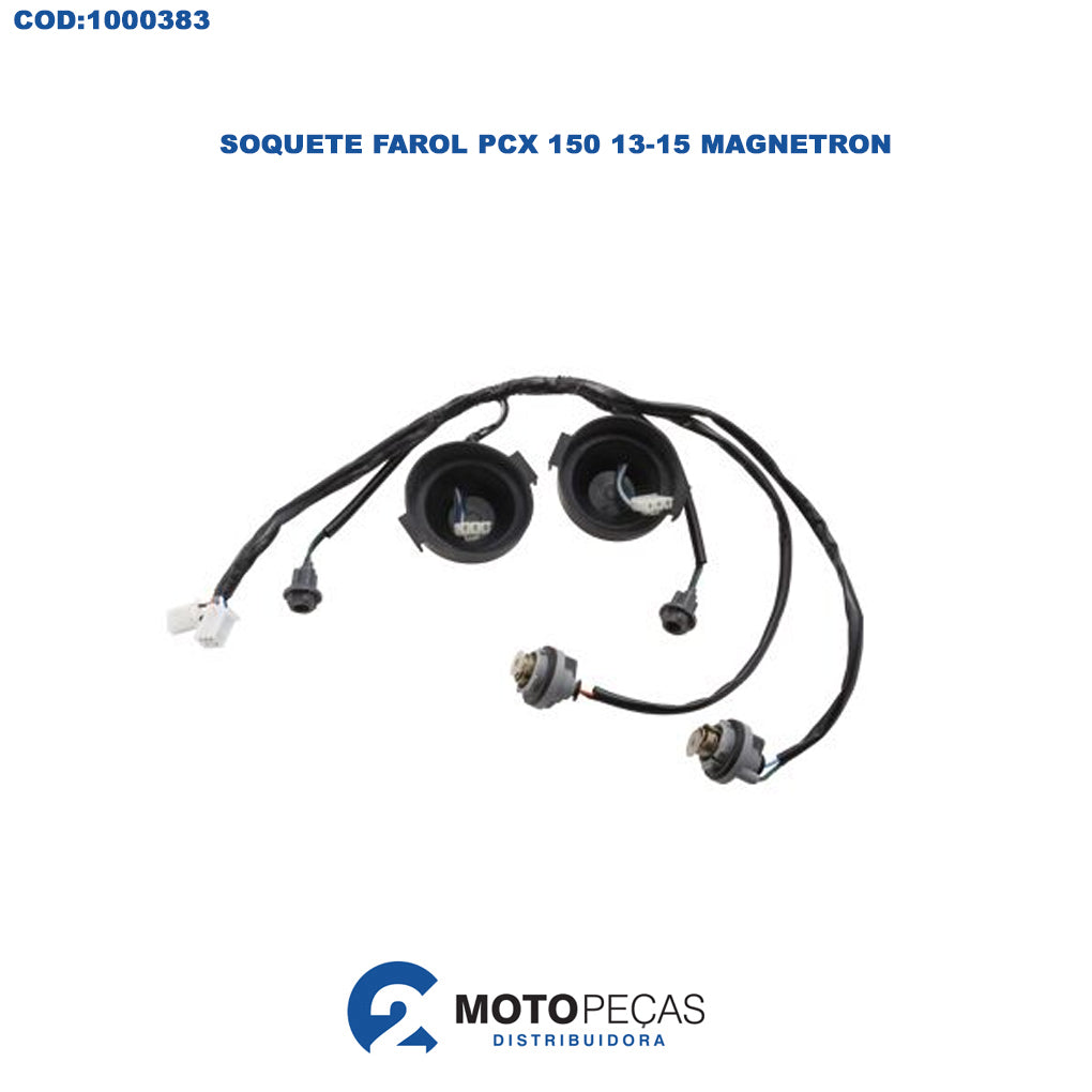 Soquete Farol PCX 150 13/15 Magnetron