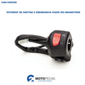 Interrup de Partida e Emergencia Fazer 250 11/15 Magnetron
