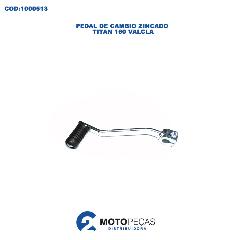 Pedal Cambio Zincado Titan 160 / Valcla