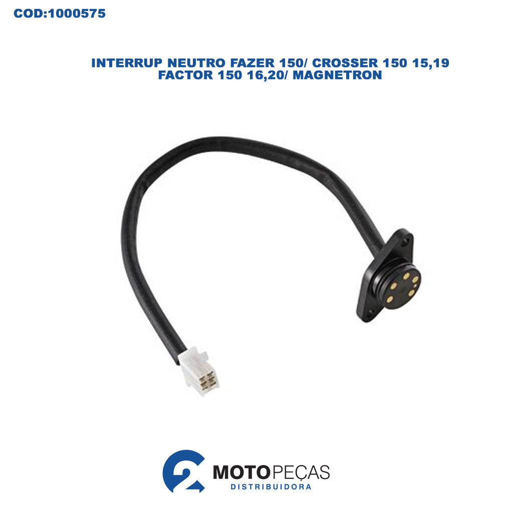 Interrup Neutro Fazer 150/ Crosser 150 15,19/ Factor 150 16,20/ Magnetron