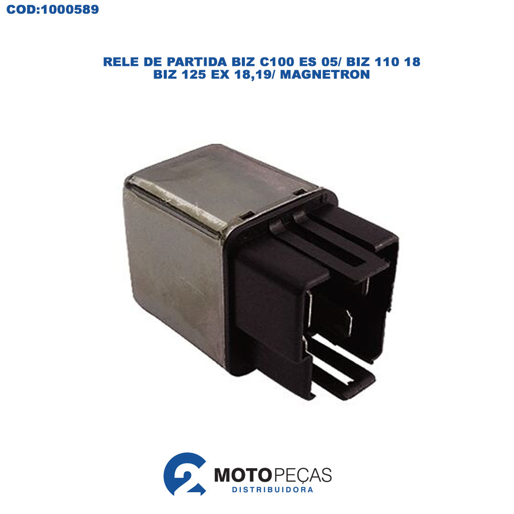 Rele de Partida Biz C100 ES 05/ Biz 110 18/ Biz 125 EX 18,19/ Magnetron