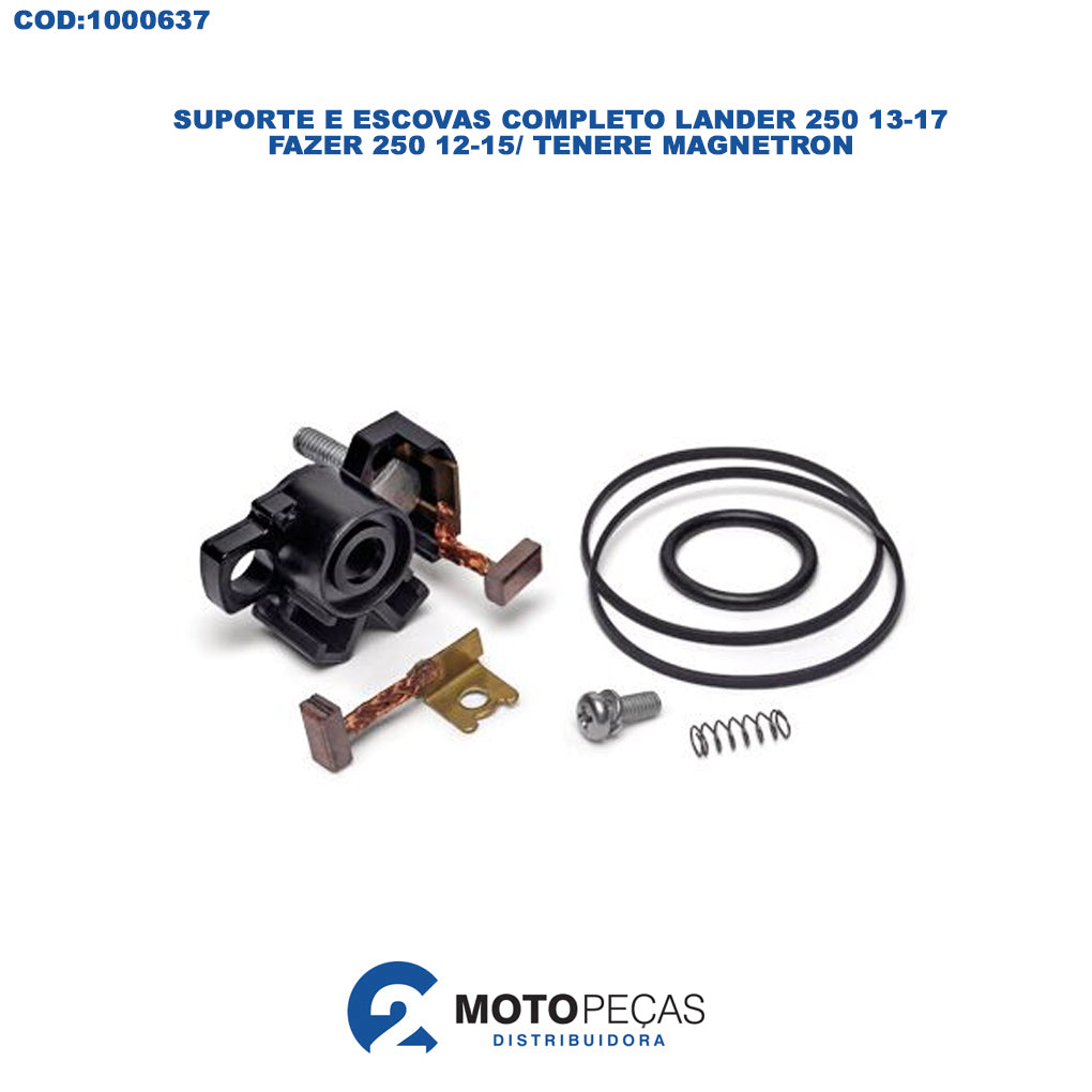 Escova Motor Partida Compl Lander 250 13,17/ Fazer 250 12,15/ Tenere / Magnetron