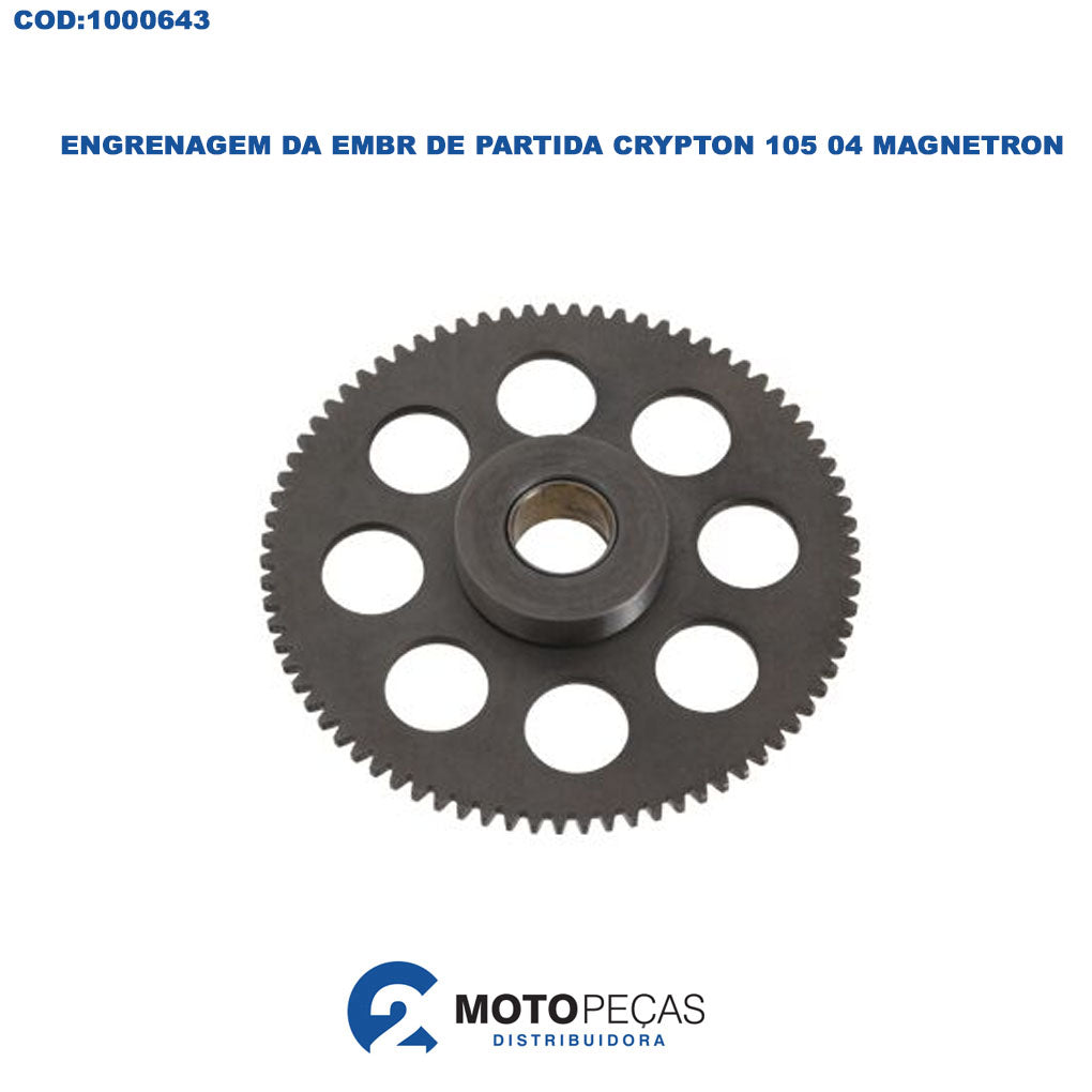 Engrenagem da Embr de Partida Crypton 105 04 / Magnetron