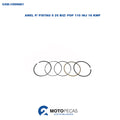 Anel P/ Pistao 0 25 BIZ/POP 110 Inj 16 / KMP