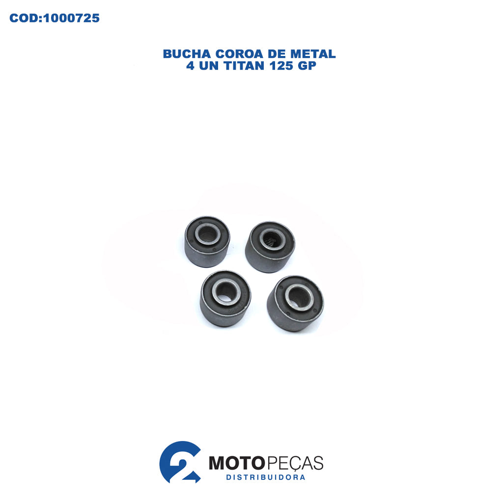 Bucha Coroa de Metal 4 Un Titan 125 / GP