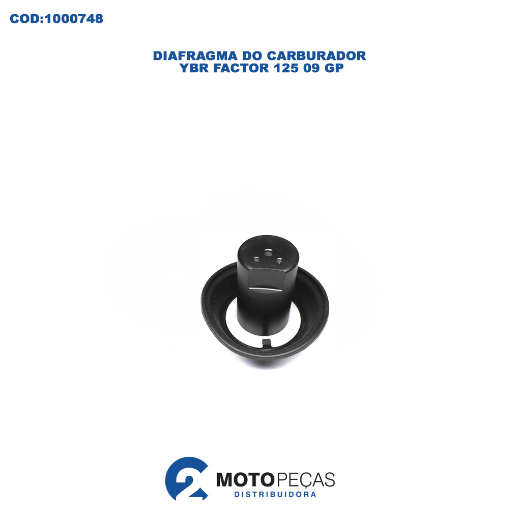 Diafragma do Carburador YBR Factor 125 09 / GP