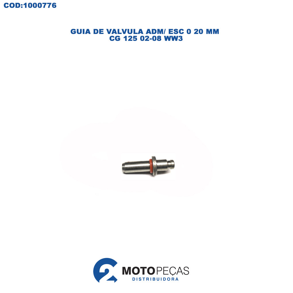 Guia de Valvula ADM/ESC 0 20 MM CG 125 02,08/ WW3