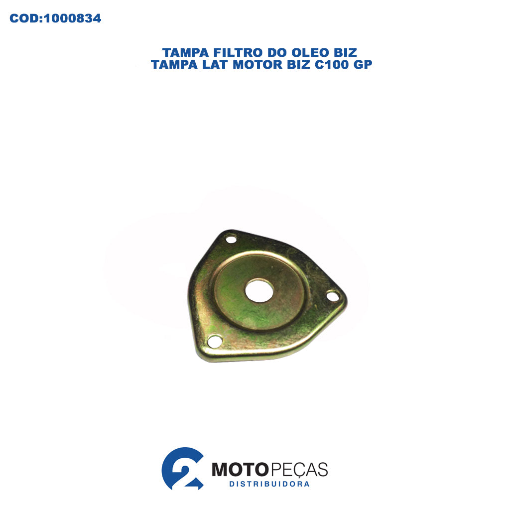 Tampa Filtro do Oleo Biz Tampa Lat Motor Biz C100 / GP