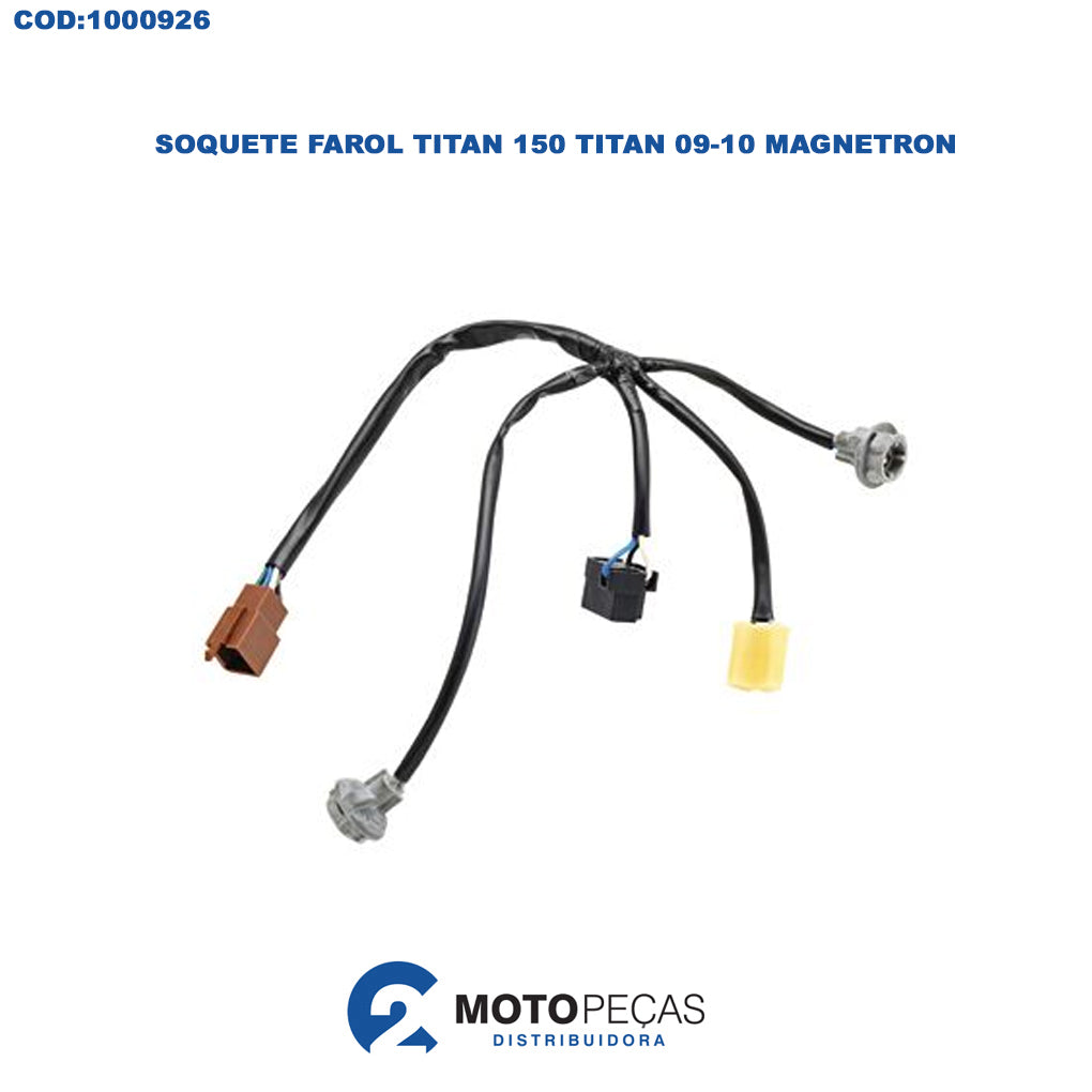 Soquete Farol Titan 150 Titan 09/10 / Magnetron