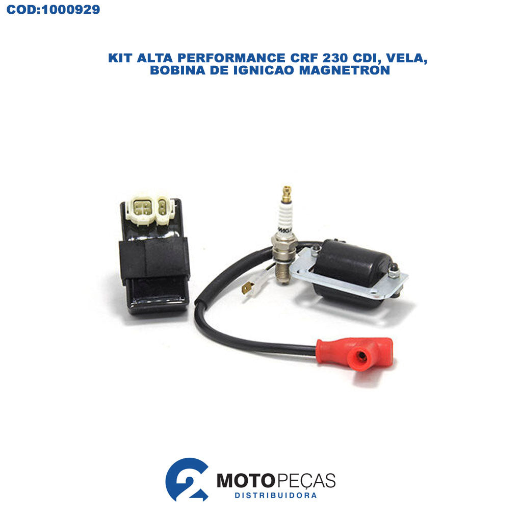 Kit Alta Performance CRF 230 / CDI, Vela, Bobina de Ignicao / Magnetron