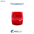 Lente da Lanterna Pop 100 09/15 Vermelha Stylu