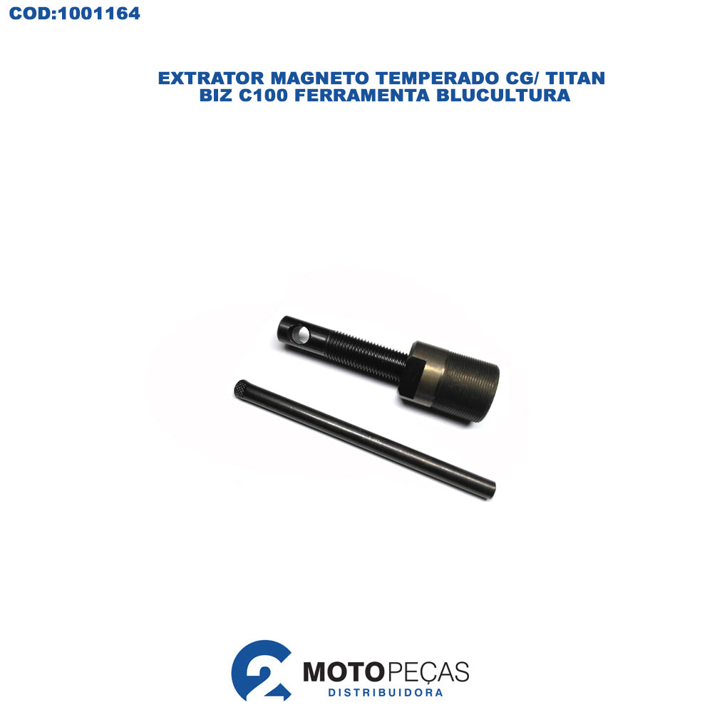 Extrator Magneto Temperado CG/ TITAN/ Biz C100 Ferramenta Blucultura