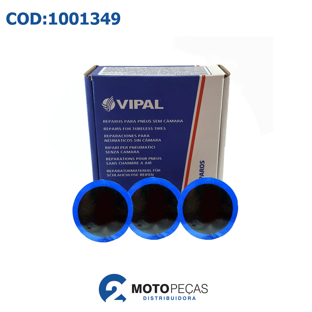 Reparo P/ Pneu Sem Camara 3,5MM a FRIO/ VF 03 / Pneus Radiais e Diagonais 100 UN/ Vipal