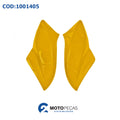 Carenagem Lateral do Farol Fan 150 ESD/ EX 13 Amarelo Melc