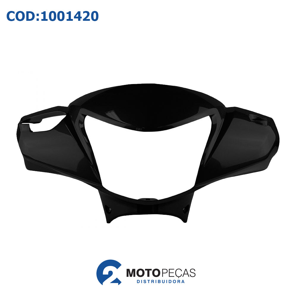 Carenagem do Farol Biz 125 EX 16/17 Preto Melc