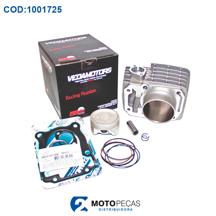 Kit Motor Modificado CG 150 P/ 190 Titan 150 04 15/ CRF 150/ Bros 150 06/15 Vedamotors