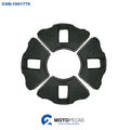 Coxim Coroa YBR / Crypton 4 PCS Borracha 2C