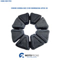 Coxim Coroa Biz C100 Borracha 4PCS 2C