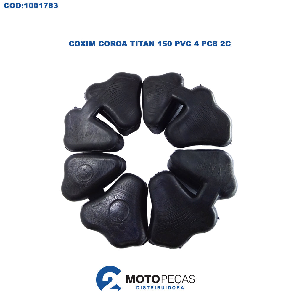 Coxim Coroa Titan 150 PVC 4 PCS 2C