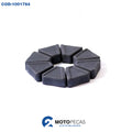 Coxim da Coroa Biz C100 PVC 4PCS 2C
