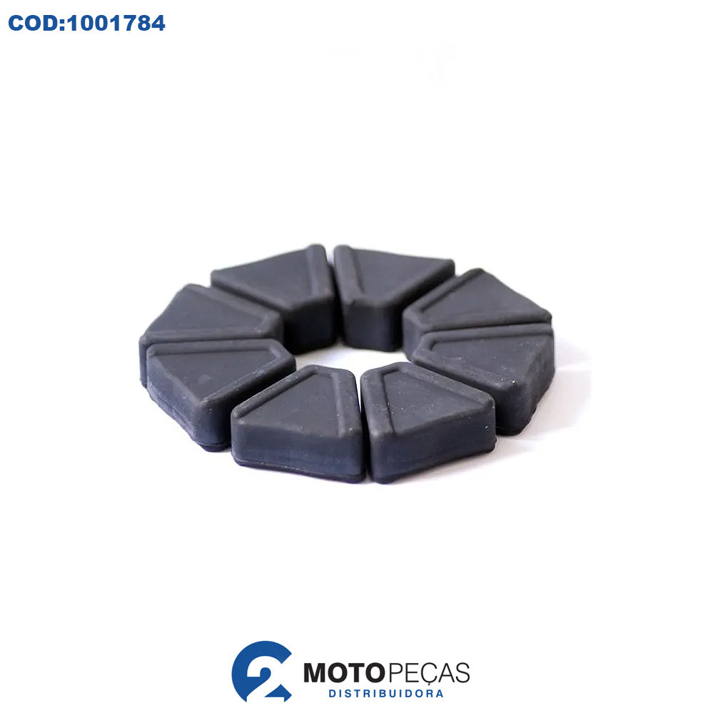 Coxim da Coroa Biz C100 PVC 4PCS 2C