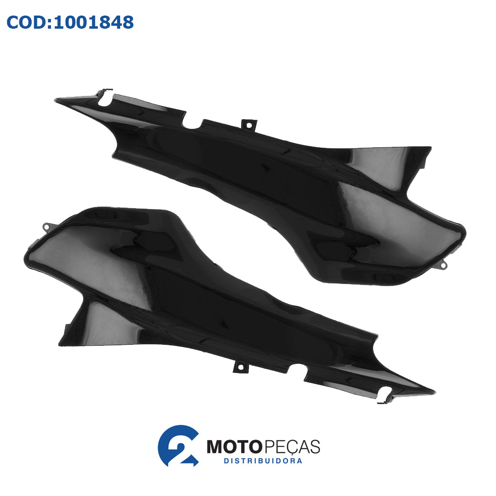 Tampa Lateral [pr] Biz C100 00/05 Preto Melc