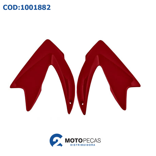 Aba Tanque Bros 125 14 / Bros 150 09/10 Verelha Melc