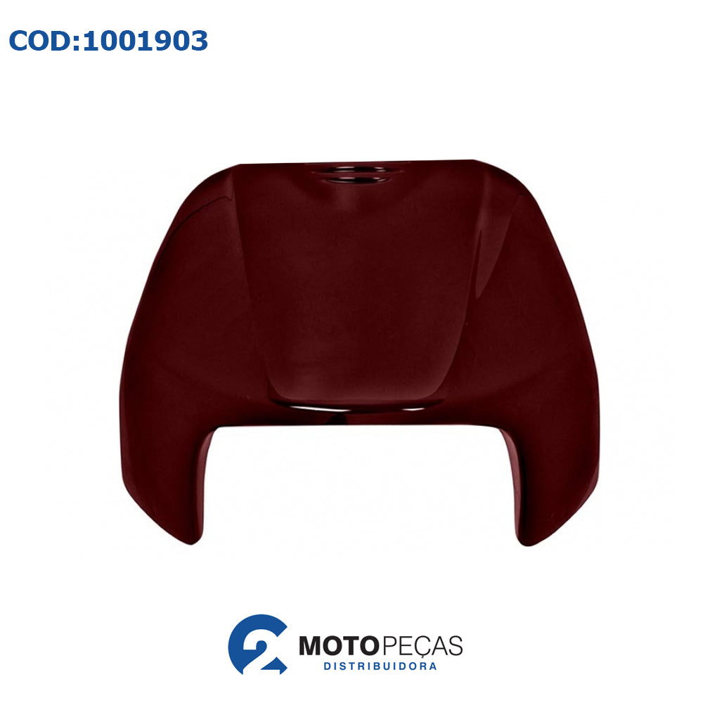Carenagem Bico Frontal Biz C100 02/03 Vermelha Melc
