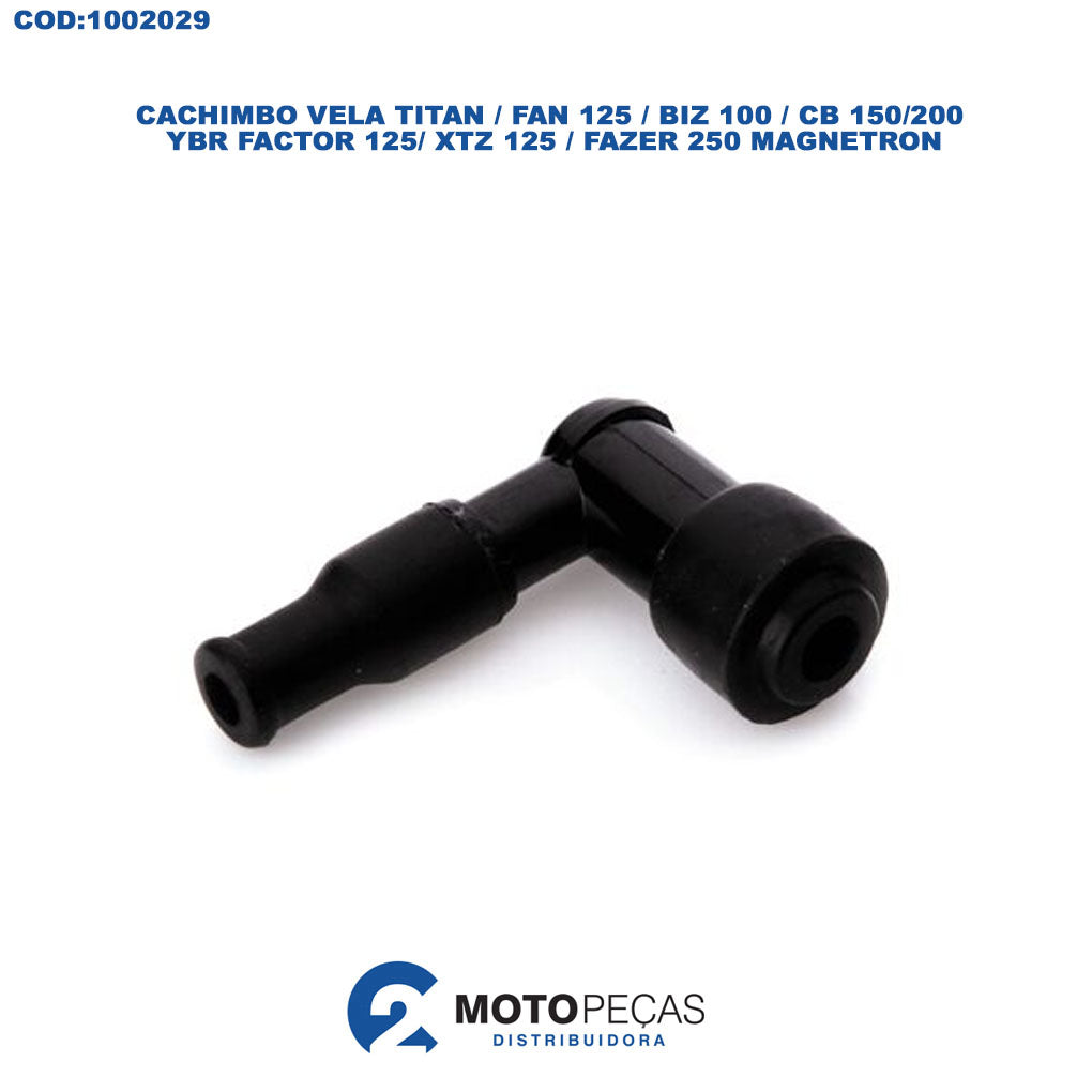 Cachimbo Vela Titan / Fan 125 / Biz 100 / CB 150/200 / YBR Factor 125 / XTZ 125 / Fazer 250 Magnetron