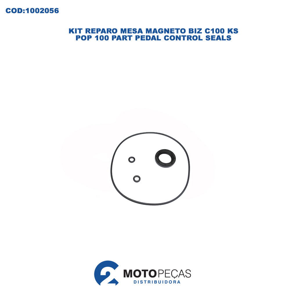 Kit Reparo Mesa Magneto Biz C100 KS / Pop 100 Part Pedal Control Seals