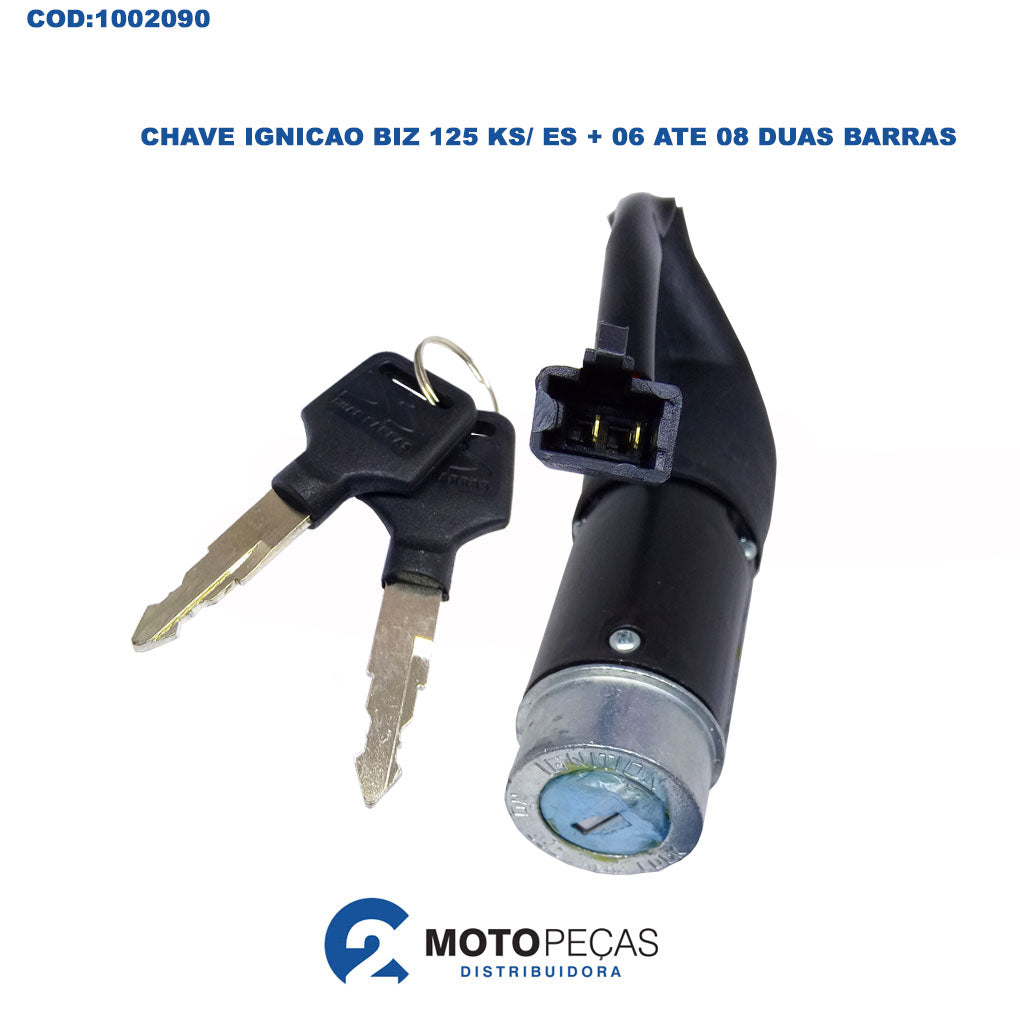 Chave Ignicao Biz 125 KS/ ES + 06 Ate 08 Duas Barras