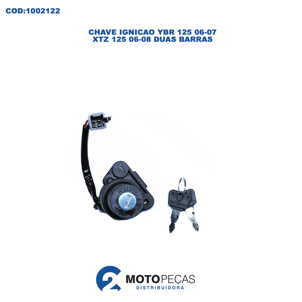 Chave Ignicao YBR 125 05/ XTZ 125 05 Duas Barras
