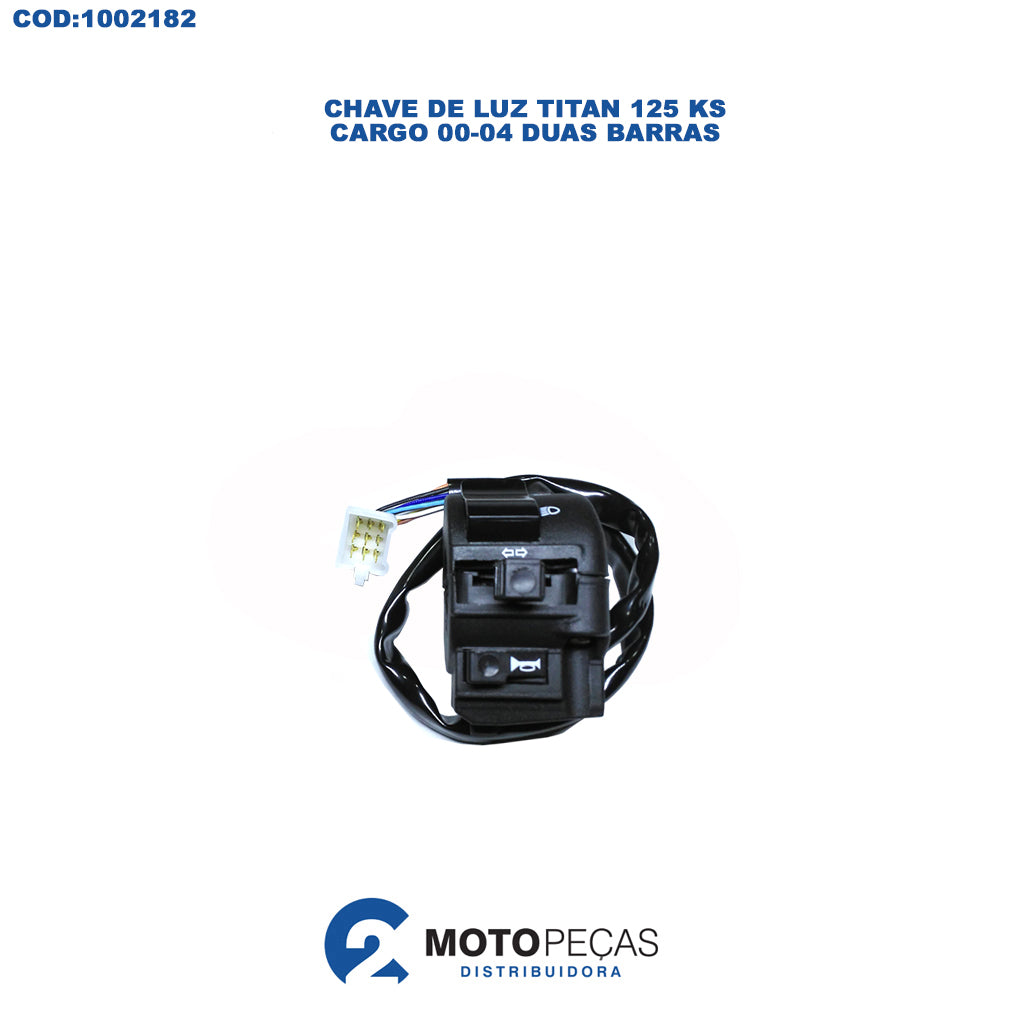 Chave de Luz Titan 125 KS /CARGO 00/04 Duas Barras