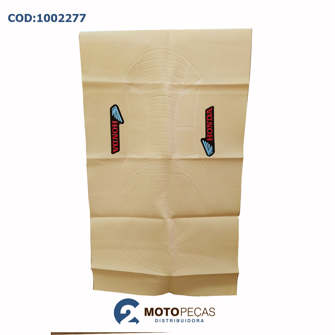 Capa de Banco Emborrachada [honda] Caramelo Asa Branca 2C