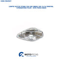 Lente D.E/T.D Titan 125150 /BROS 150 1314 Cristal C/PARAFUSO Plus GVS Pisca Mais