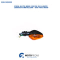 Pisca D.E/T.D Bros 125/150 2014 Lente Laranja S/METALIZAR GVS Pisca Mais