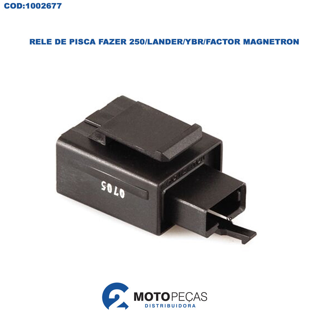 Rele de Pisca Fazer 250/LANDER/YBR/FACTOR Magnetron