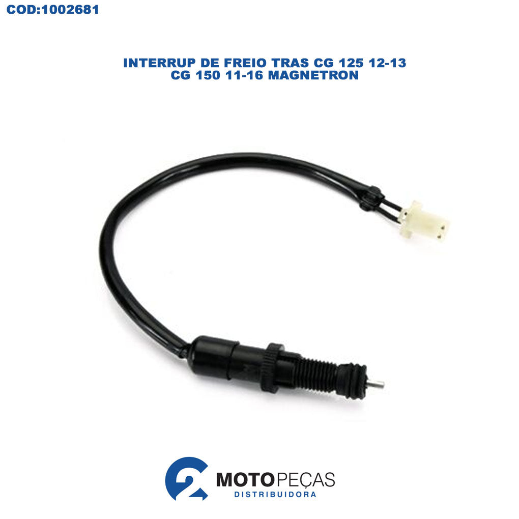 Interrup de Freio Tras CG 125 1213/ CG 150 1116 Magnetron