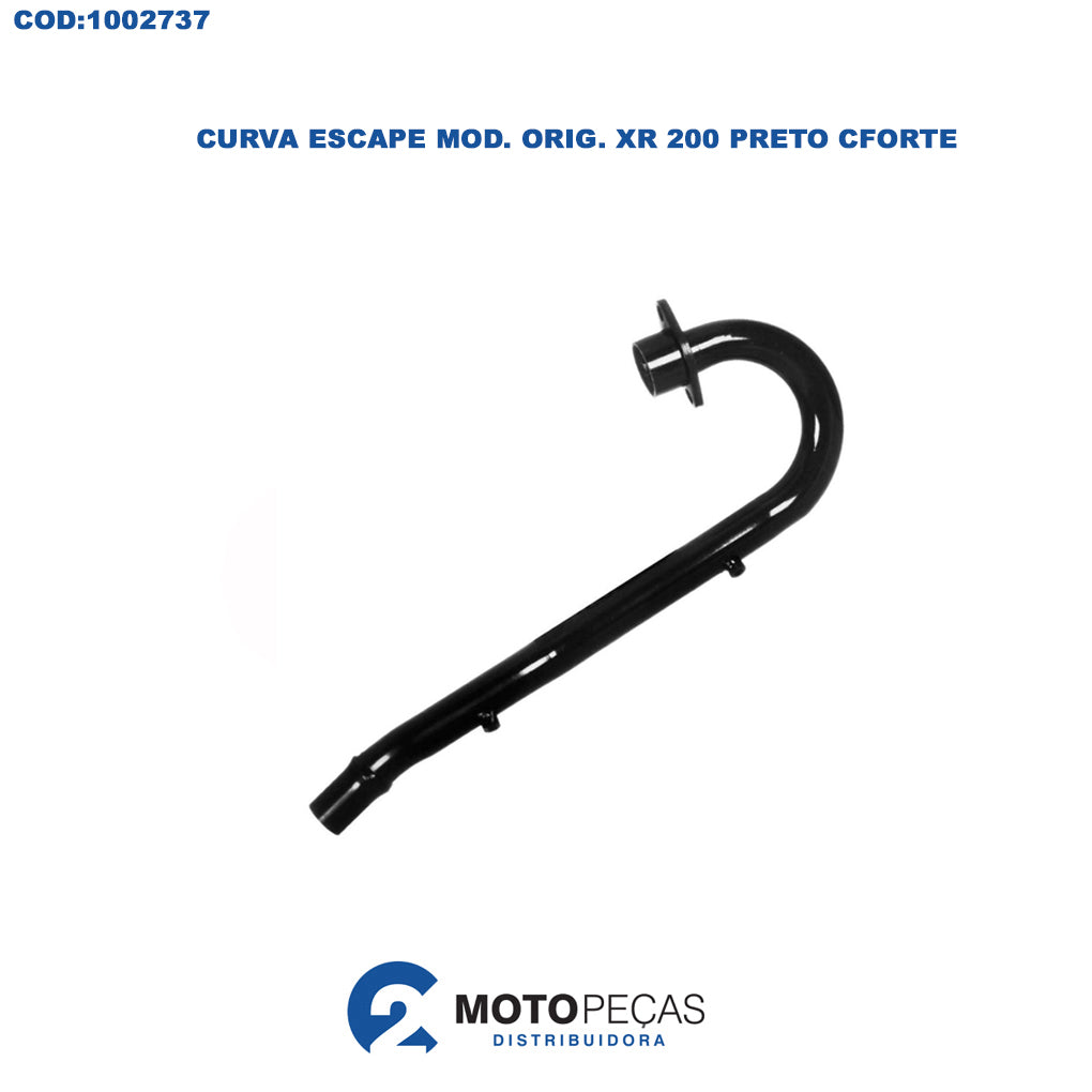 Curva Escape Mod. Orig. XR 200 Preto Cforte