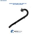 Curva Escape Mod Original Bros 150 09/14 Preto Cforte