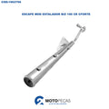 Escape Mod Estalador Biz 100 Cromado Cforte