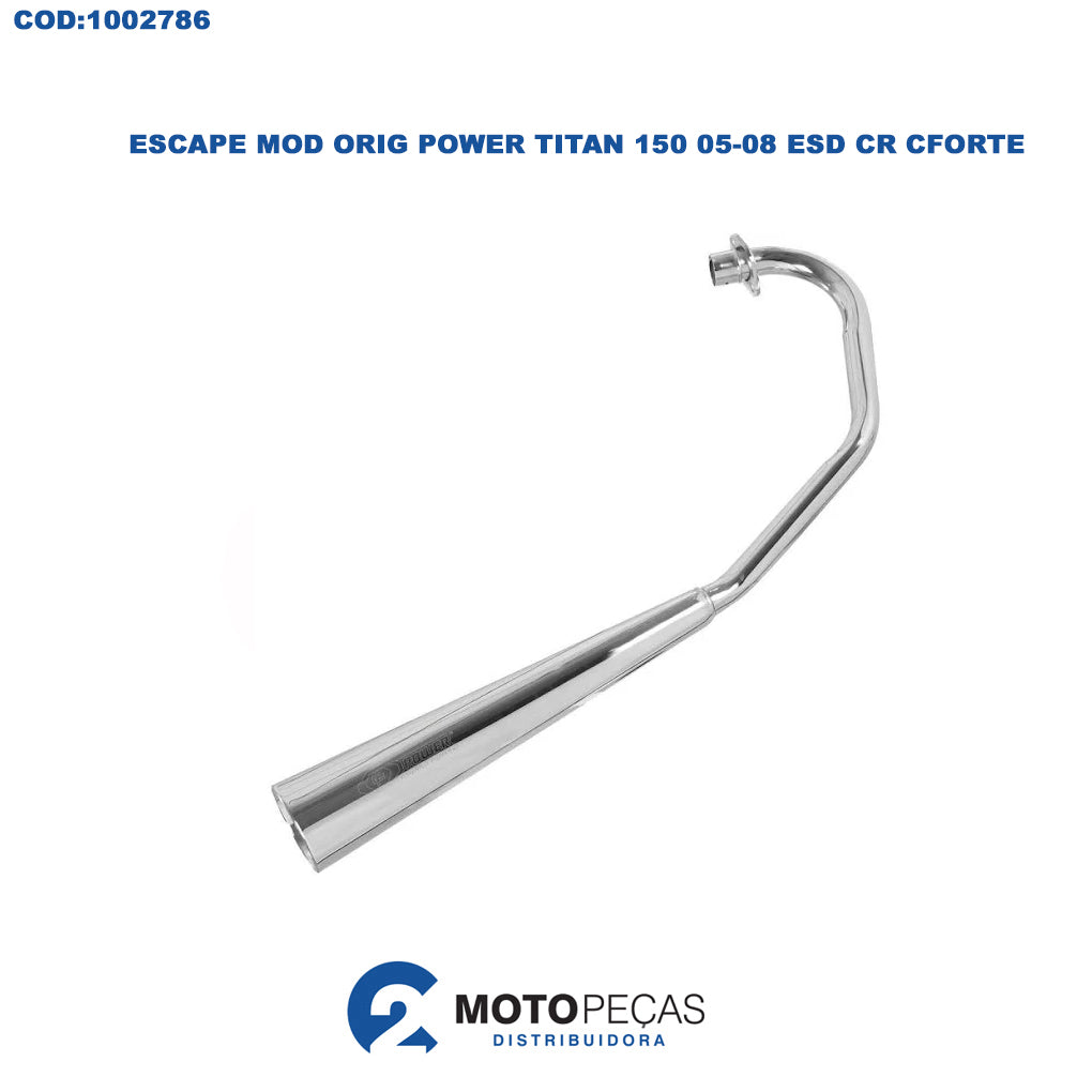 Escape Mod Orig Power Titan 150 05/08 ESD Cromado Cforte