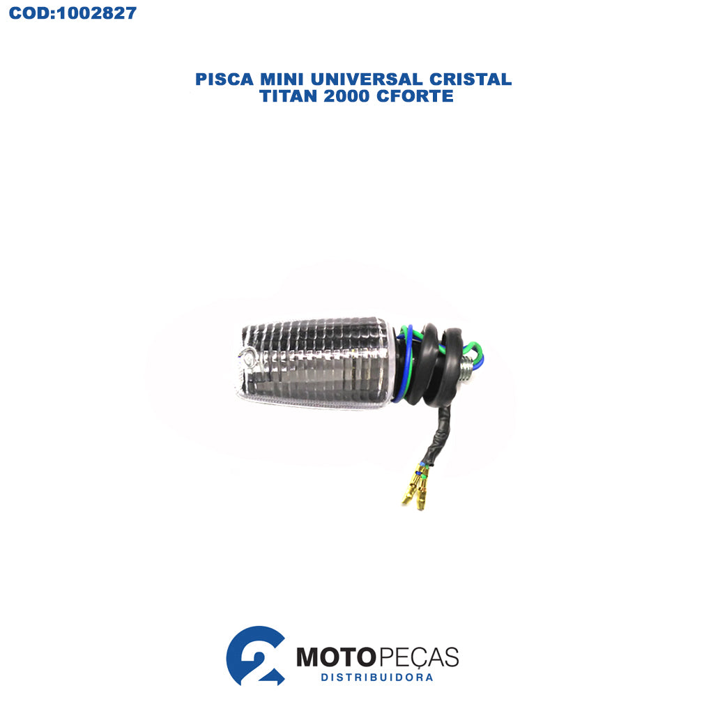 Pisca Mini Universal Cristal Titan 2000 Cforte